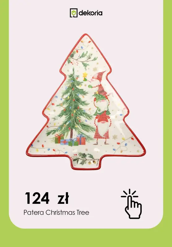 Dekoria - gazetka promocyjna Świąteczne nakrycia stołów i dekoracje od poniedziałku 06.11  - strona 6
