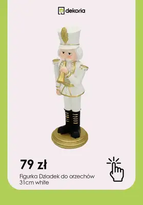 Dekoria - gazetka promocyjna Świąteczne nakrycia stołów i dekoracje od poniedziałku 06.11  - strona 9 Dekoria - gazetka promocyjna Świąteczne nakrycia stołów i dekoracje od poniedziałku 06.11  - strona 9