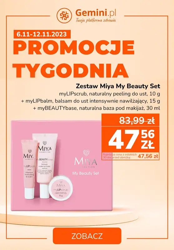 Gemini.pl - gazetka promocyjna Promocje tygodnia od poniedziałku 06.11 do niedzieli 12.11