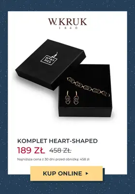 W.KRUK - gazetka promocyjna Do -50% komplety biżuterii na Gwiazdkę od środy 08.11 do wtorku 14.11 - strona 2