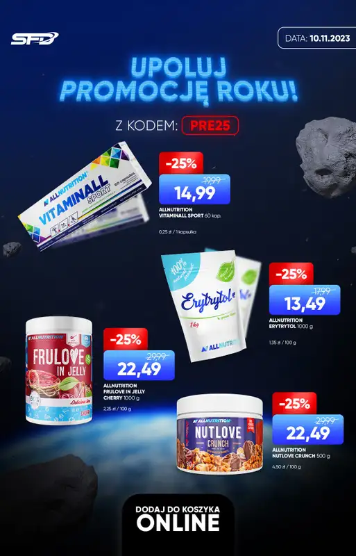 SFD - gazetka promocyjna Taka okazja zdarza się tylko raz od piątku 10.11 do niedzieli 12.11 - strona 2