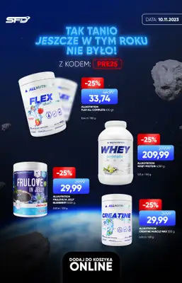 SFD - gazetka promocyjna Taka okazja zdarza się tylko raz od piątku 10.11 do niedzieli 12.11 - strona 4 SFD - gazetka promocyjna Taka okazja zdarza się tylko raz od piątku 10.11 do niedzieli 12.11 - strona 4