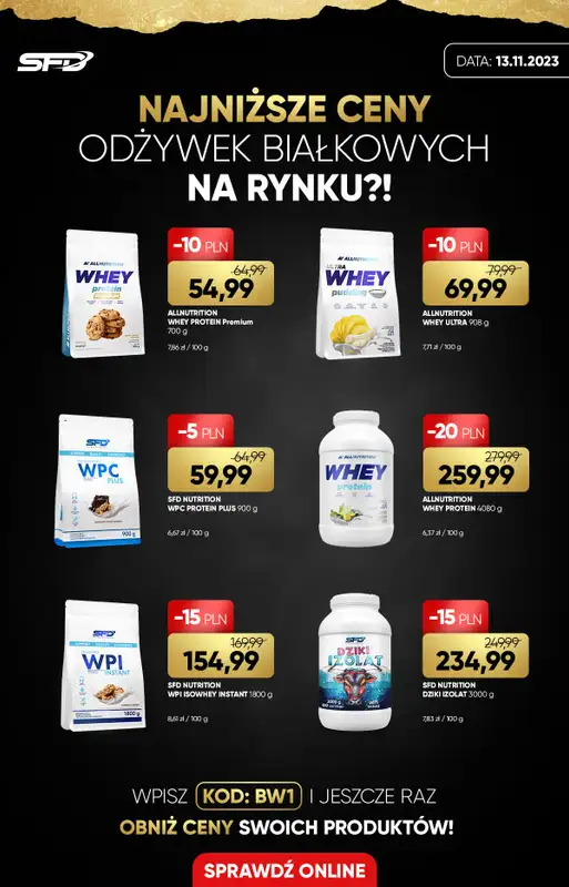 SFD - gazetka promocyjna Poniedziałkowe okazje od poniedziałku 13.11 do poniedziałku 13.11 - strona 2