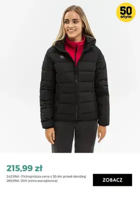 50 style - gazetka promocyjna Kurtki zimowe damskie w super cenach od poniedziałku 13.11  - strona 2