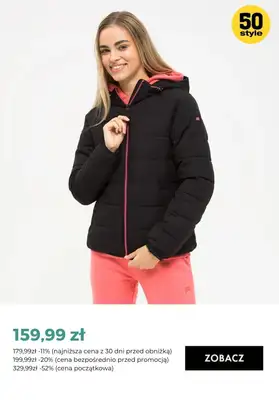 50 style - gazetka promocyjna Kurtki zimowe damskie w super cenach od poniedziałku 13.11  - strona 6