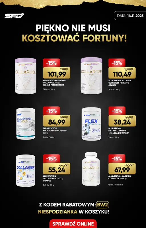 SFD - gazetka promocyjna Piękno nie musi kosztować fortuny od wtorku 14.11 do wtorku 14.11 - strona 2