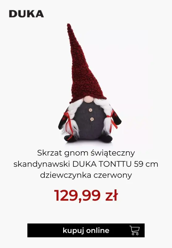 DUKA - gazetka promocyjna Kolekcja świąteczna od wtorku 14.11  - strona 6