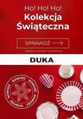 DUKA - gazetka promocyjna Kolekcja świąteczna od wtorku 14.11 