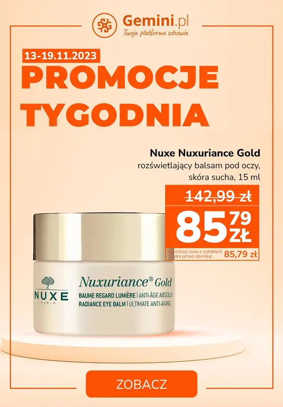 Gemini.pl - gazetka promocyjna Promocje tygodnia od wtorku 14.11 do niedzieli 19.11