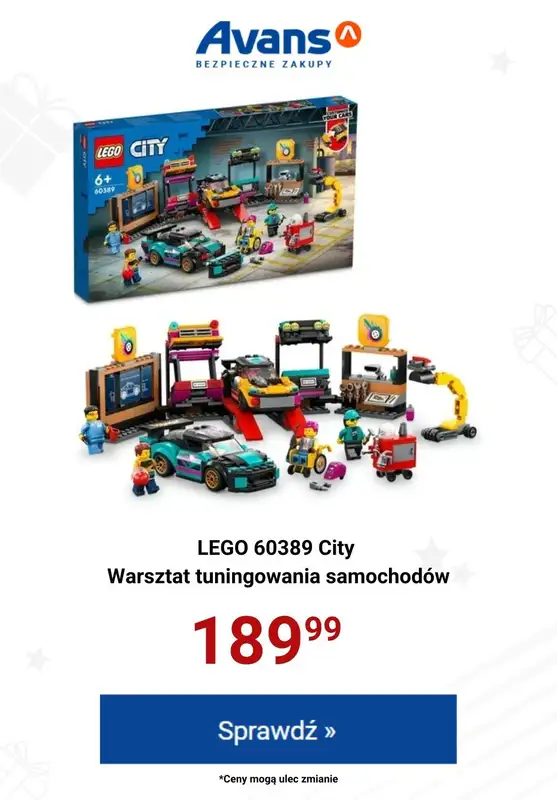 Avans - gazetka promocyjna Idealne na prezent - klocki LEGO od środy 15.11 do środy 22.11 - strona 10