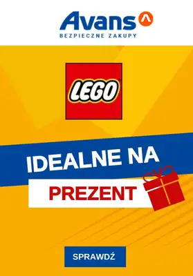 Avans - gazetka promocyjna Idealne na prezent - klocki LEGO od środy 15.11 do środy 22.11 Avans - gazetka promocyjna Idealne na prezent - klocki LEGO od środy 15.11 do środy 22.11