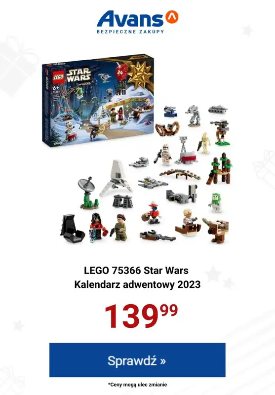 Avans - gazetka promocyjna Idealne na prezent - klocki LEGO od środy 15.11 do środy 22.11 - strona 2