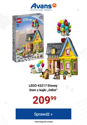 Avans - gazetka promocyjna Idealne na prezent - klocki LEGO od środy 15.11 do środy 22.11 - strona 6 Avans - gazetka promocyjna Idealne na prezent - klocki LEGO od środy 15.11 do środy 22.11 - strona 6