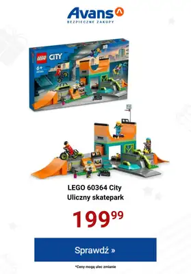 Avans - gazetka promocyjna Idealne na prezent - klocki LEGO od środy 15.11 do środy 22.11 - strona 5 Avans - gazetka promocyjna Idealne na prezent - klocki LEGO od środy 15.11 do środy 22.11 - strona 5