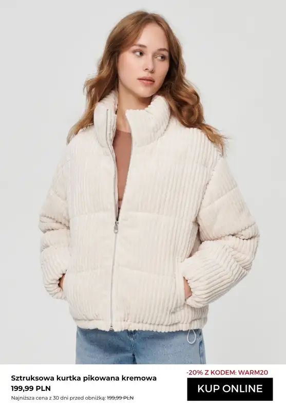 House - gazetka promocyjna -20% z KODEM na outerwear i akcesoria od środy 15.11 do niedzieli 19.11 - strona 11