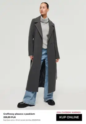 House - gazetka promocyjna -20% z KODEM na outerwear i akcesoria od środy 15.11 do niedzieli 19.11 - strona 6 House - gazetka promocyjna -20% z KODEM na outerwear i akcesoria od środy 15.11 do niedzieli 19.11 - strona 6