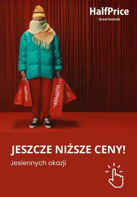 HalfPrice - gazetka promocyjna Jeszcze NIŻSZE ceny jesiennych okazji od środy 15.11 do środy 22.11