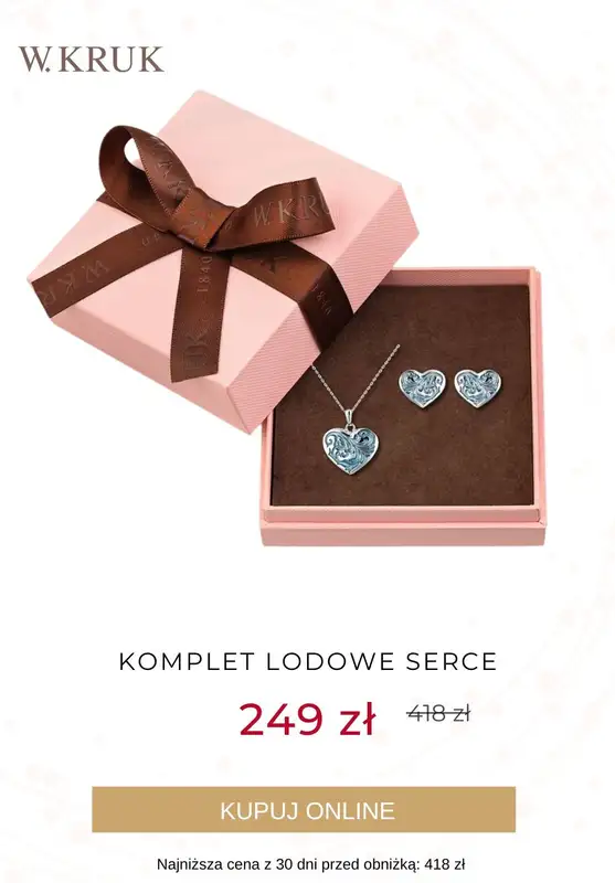 W.KRUK - gazetka promocyjna Do -50% na komplety biżuterii od czwartku 16.11 do czwartku 23.11 - strona 6