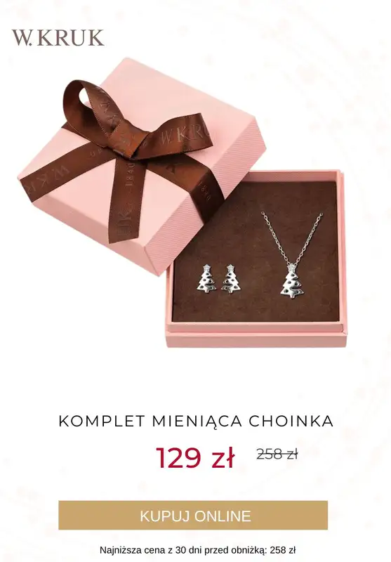 W.KRUK - gazetka promocyjna Do -50% na komplety biżuterii od czwartku 16.11 do czwartku 23.11 - strona 3