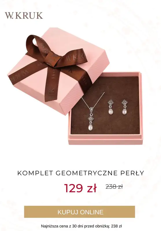 W.KRUK - gazetka promocyjna Do -50% na komplety biżuterii od czwartku 16.11 do czwartku 23.11 - strona 9