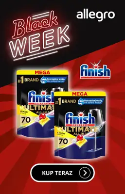 Finish - gazetka promocyjna Finish - Black Week z Allegro od poniedziałku 13.11 do niedzieli 19.11 - strona 6