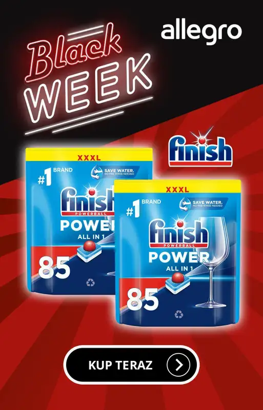 Finish - gazetka promocyjna Finish - Black Week z Allegro od poniedziałku 13.11 do niedzieli 19.11 - strona 7