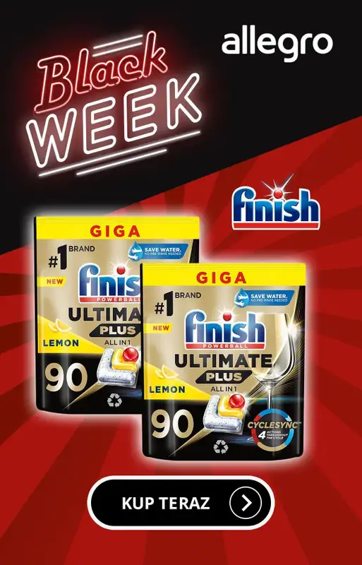 Finish - gazetka promocyjna Finish - Black Week z Allegro od poniedziałku 13.11 do niedzieli 19.11 - strona 9