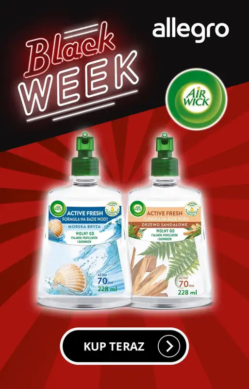 Air Wick - gazetka promocyjna Air Wick - Black Week z Allegro od poniedziałku 13.11 do niedzieli 19.11 - strona 5