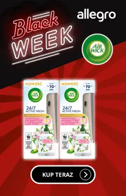 Air Wick - gazetka promocyjna Air Wick - Black Week z Allegro od poniedziałku 13.11 do niedzieli 19.11 - strona 10