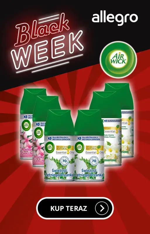 Air Wick - gazetka promocyjna Air Wick - Black Week z Allegro od poniedziałku 13.11 do niedzieli 19.11 - strona 2