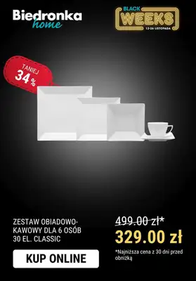 Biedronka Home - gazetka promocyjna Black Week w Biedronka Home! od poniedziałku 13.11 do niedzieli 19.11 - strona 14