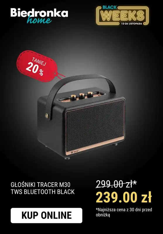 Biedronka Home - gazetka promocyjna Black Week w Biedronka Home! od poniedziałku 13.11 do niedzieli 19.11 - strona 5