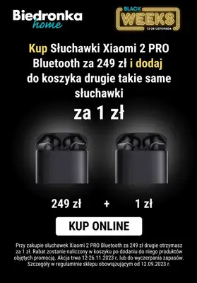 Biedronka Home - gazetka promocyjna Black Week w Biedronka Home! od poniedziałku 13.11 do niedzieli 19.11 - strona 9