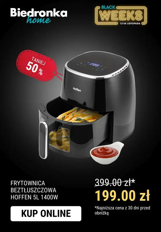 Biedronka Home - gazetka promocyjna Black Week w Biedronka Home! od poniedziałku 13.11 do niedzieli 19.11 - strona 2