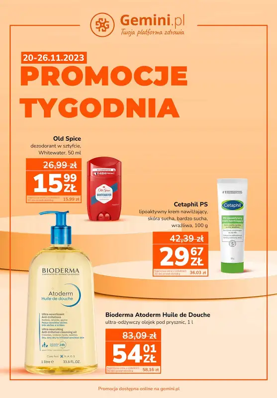 Gemini.pl - gazetka promocyjna Gazetka od poniedziałku 20.11 do niedzieli 26.11 - strona 3
