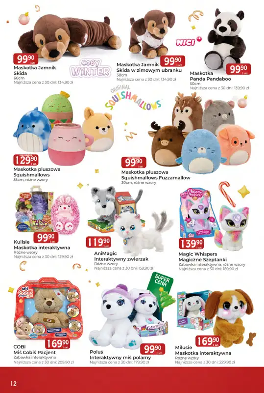 ŚWIAT ZABAWEK - gazetka promocyjna Świat zabawek od wtorku 21.11 do niedzieli 24.12 - strona 12