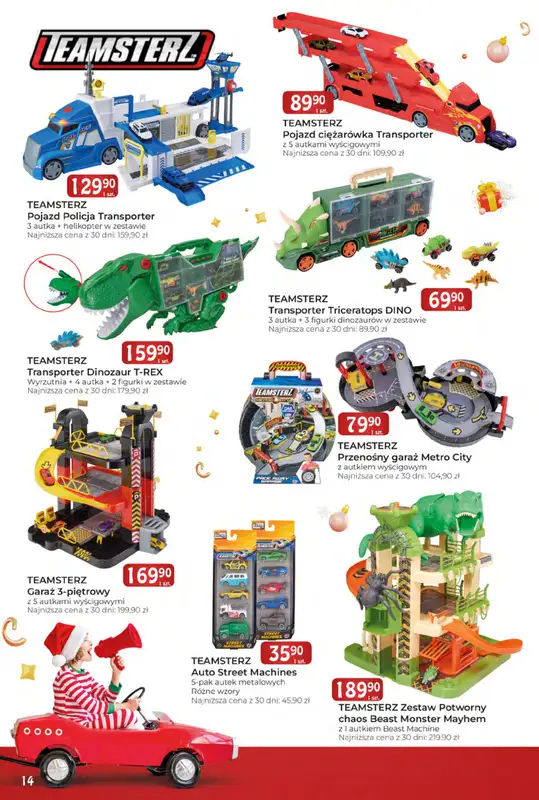 ŚWIAT ZABAWEK - gazetka promocyjna Świat zabawek od wtorku 21.11 do niedzieli 24.12 - strona 14
