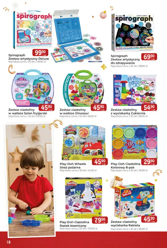 ŚWIAT ZABAWEK - gazetka promocyjna Świat zabawek od wtorku 21.11 do niedzieli 24.12 - strona 18