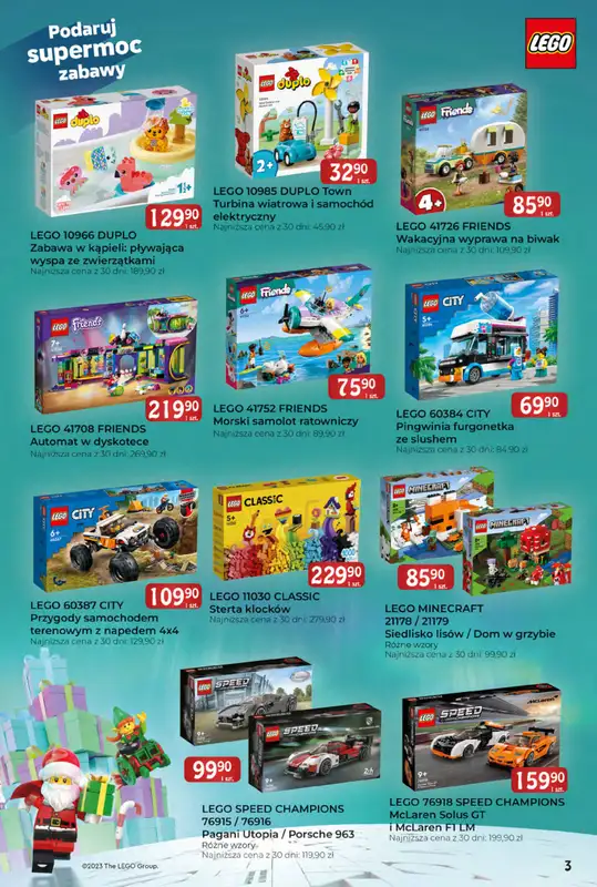 ŚWIAT ZABAWEK - gazetka promocyjna Świat zabawek od wtorku 21.11 do niedzieli 24.12 - strona 3