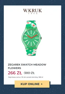 W.KRUK - gazetka promocyjna -30% na wybrane modele zegarków od środy 22.11 do czwartku 30.11 - strona 6