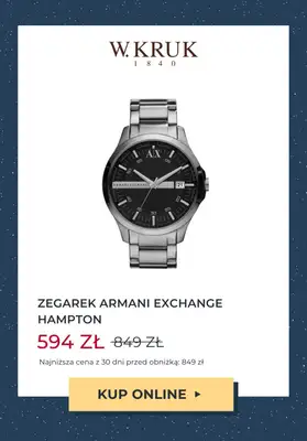 W.KRUK - gazetka promocyjna -30% na wybrane modele zegarków od środy 22.11 do czwartku 30.11 - strona 5