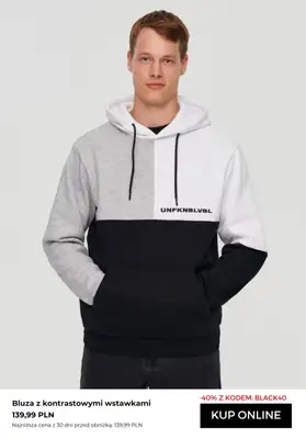 House - gazetka promocyjna -40% na BLACK WEEKEND od czwartku 23.11 do niedzieli 26.11 - strona 7 House - gazetka promocyjna -40% na BLACK WEEKEND od czwartku 23.11 do niedzieli 26.11 - strona 7