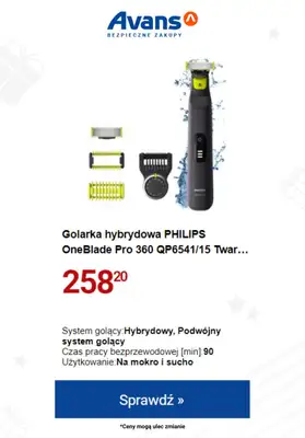 Avans - gazetka promocyjna Pomysły na prezenty w SUPERCENACH! od czwartku 23.11 do wtorku 28.11 - strona 8 Avans - gazetka promocyjna Pomysły na prezenty w SUPERCENACH! od czwartku 23.11 do wtorku 28.11 - strona 8