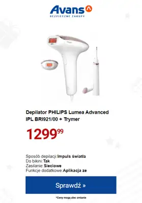 Avans - gazetka promocyjna Pomysły na prezenty w SUPERCENACH! od czwartku 23.11 do wtorku 28.11 - strona 3 Avans - gazetka promocyjna Pomysły na prezenty w SUPERCENACH! od czwartku 23.11 do wtorku 28.11 - strona 3