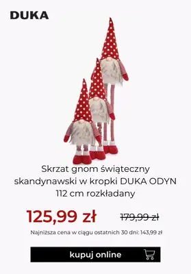 DUKA - gazetka promocyjna -30% na produkty DUKA od czwartku 23.11  - strona 5 DUKA - gazetka promocyjna -30% na produkty DUKA od czwartku 23.11  - strona 5