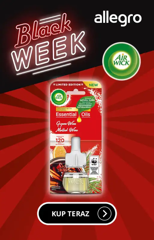 Air Wick - gazetka promocyjna Air Wick - Black Week z Allegro od czwartku 23.11 do poniedziałku 27.11 - strona 5