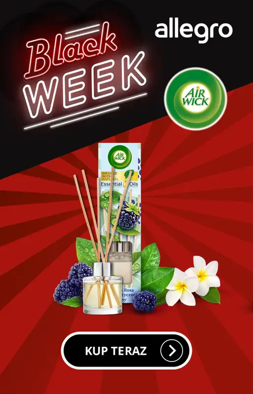 Air Wick - gazetka promocyjna Air Wick - Black Week z Allegro od czwartku 23.11 do poniedziałku 27.11 - strona 8