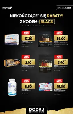 SFD - gazetka promocyjna Black Promo od piątku 24.11 do poniedziałku 27.11 - strona 3 SFD - gazetka promocyjna Black Promo od piątku 24.11 do poniedziałku 27.11 - strona 3