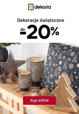 Dekoria - gazetka promocyjna Do -30% na świąteczne dekoracje od piątku 24.11  - strona 3 Dekoria - gazetka promocyjna Do -30% na świąteczne dekoracje od piątku 24.11  - strona 3