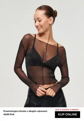 House - gazetka promocyjna CYBER MONDAY -20% z kodem od poniedziałku 27.11 do poniedziałku 27.11 - strona 6 House - gazetka promocyjna CYBER MONDAY -20% z kodem od poniedziałku 27.11 do poniedziałku 27.11 - strona 6